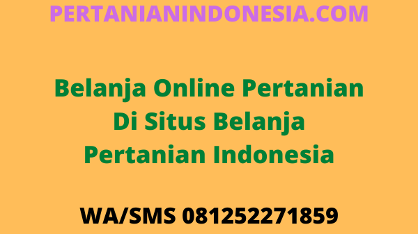 Belanja Online Pertanian Di Situs Belanja Pertanian Indonesia
